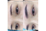 (91) eyebrows microblading technique education