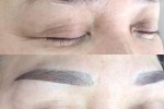 eyebrows micro permanent makeup