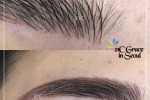 (182) Korean eyebrows makeup, eyebrows shape, feathering mic…